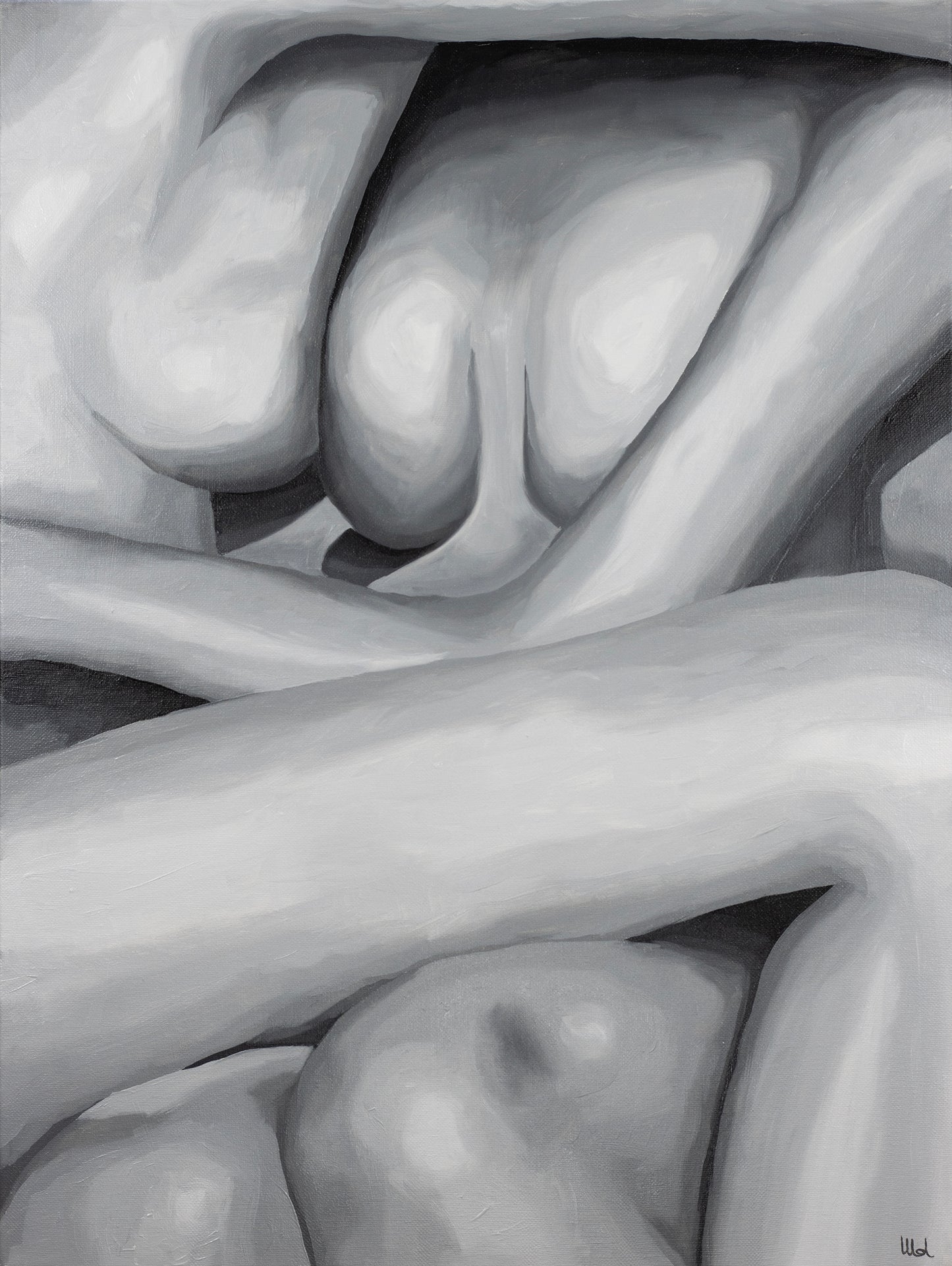 α - Original Oil Painting